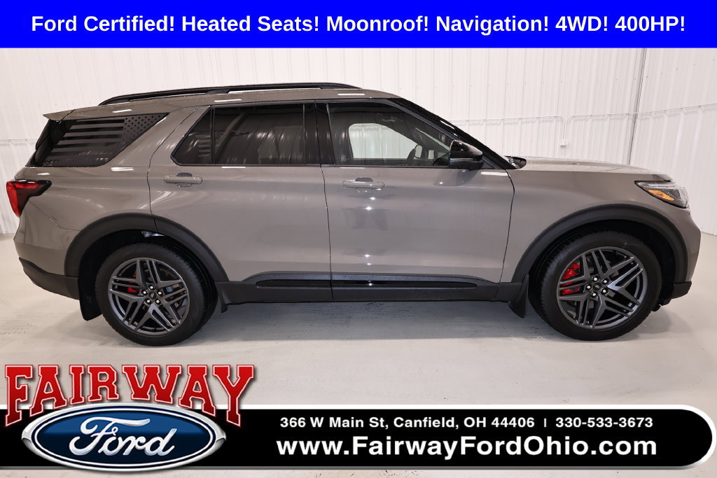 Certified 2026 Ford Explorer ST w/ Sun And Sound Package
