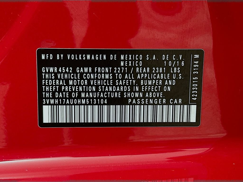 Used 2017 Volkswagen Golf Alltrack S image 35