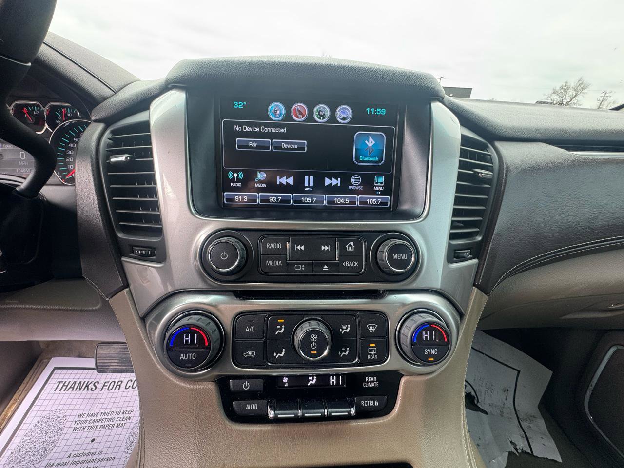 Used 2017 Chevrolet Tahoe LS w/ Enhanced Driver Alert Package AWD/4WD image 16