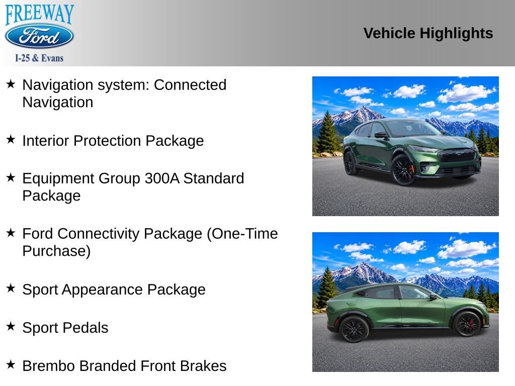 Certified 2025 Ford Mustang Mach-E Premium w/ Sport Appearance Package AWD/4WD image 4