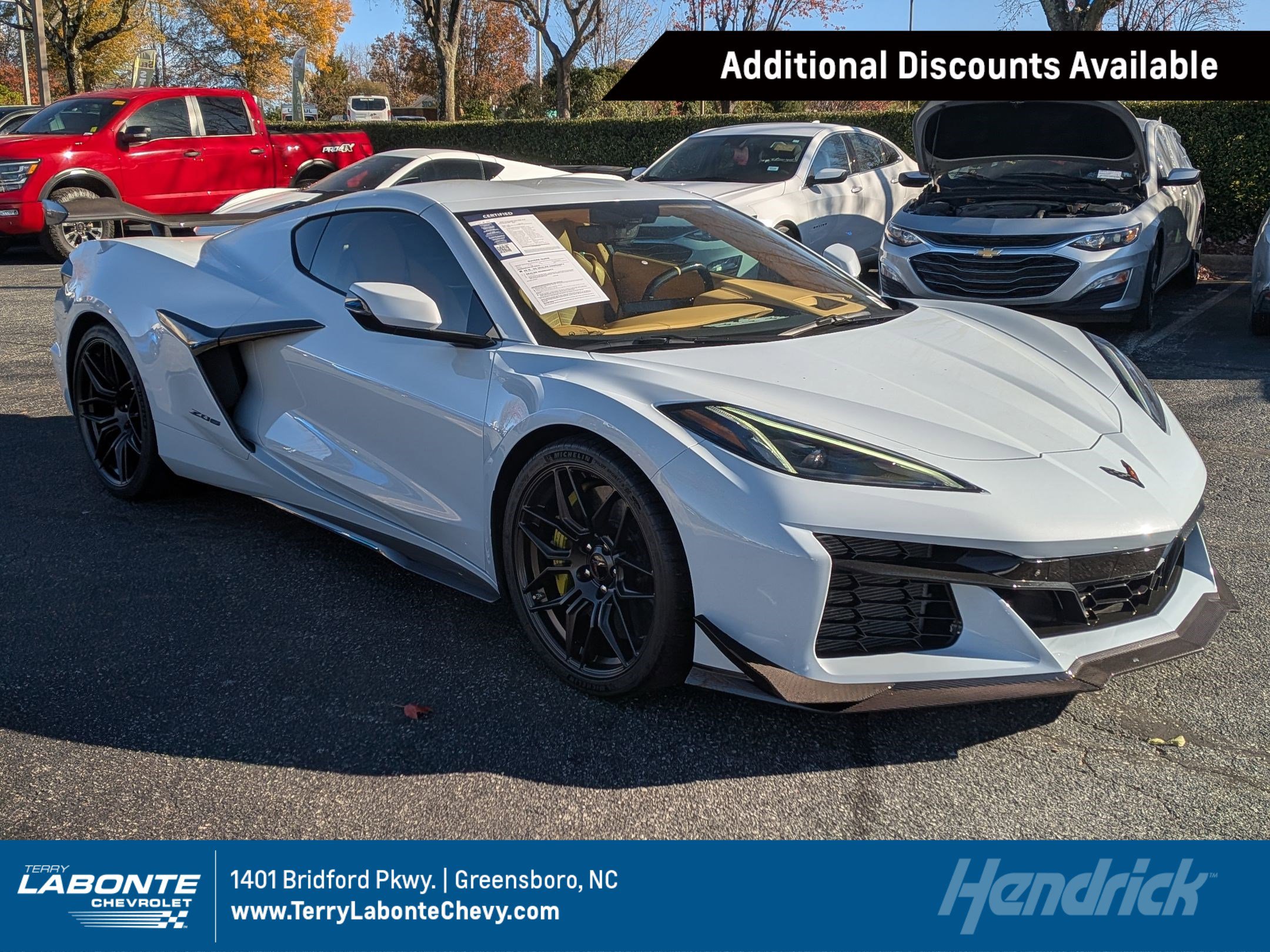 Certified 2023 Chevrolet Corvette Z06 w/ Z07 Performance Package