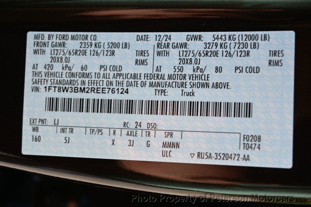 Used 2024 Ford F350 Lariat w/ Lariat Ultimate Package image 72