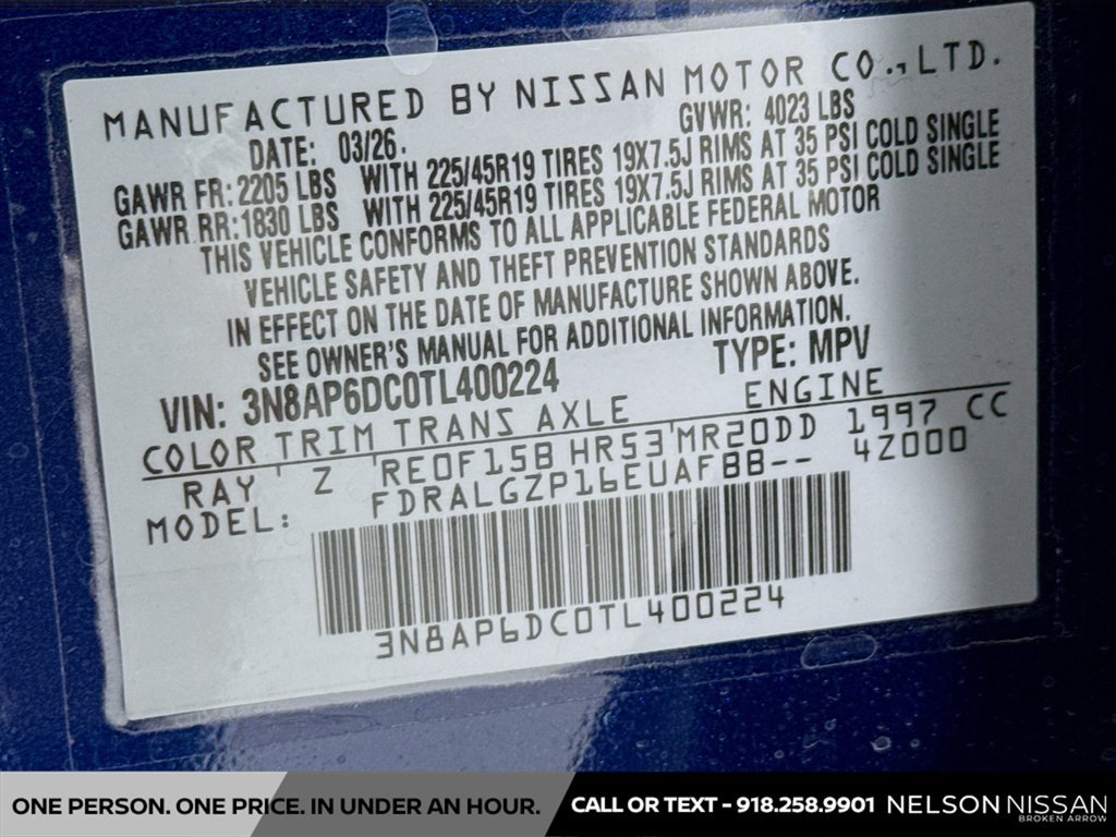 New 2026 Nissan Kicks SR w/ SR Premium Package FWD image 32