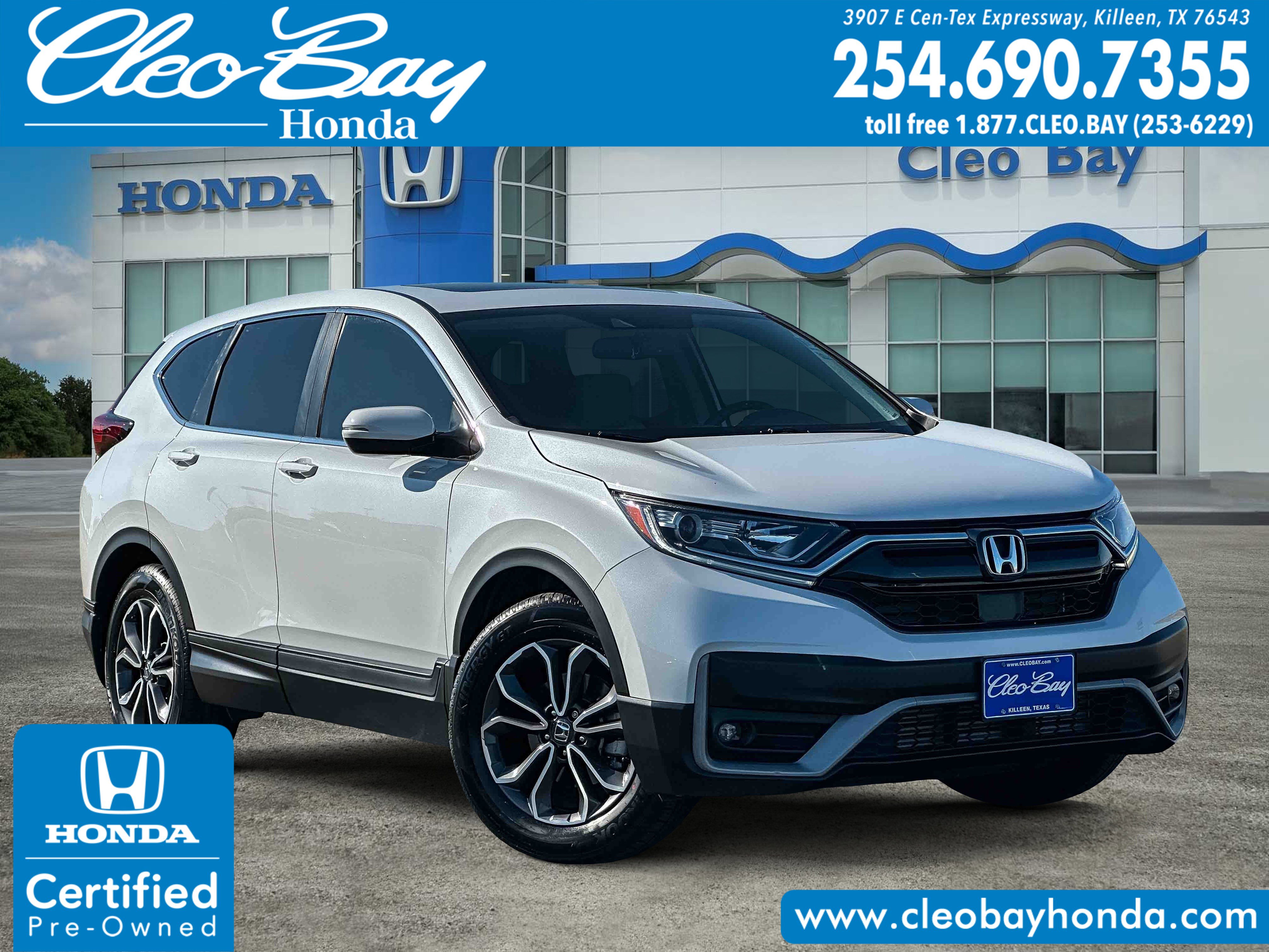 Certified 2021 Honda CR-V EX-L