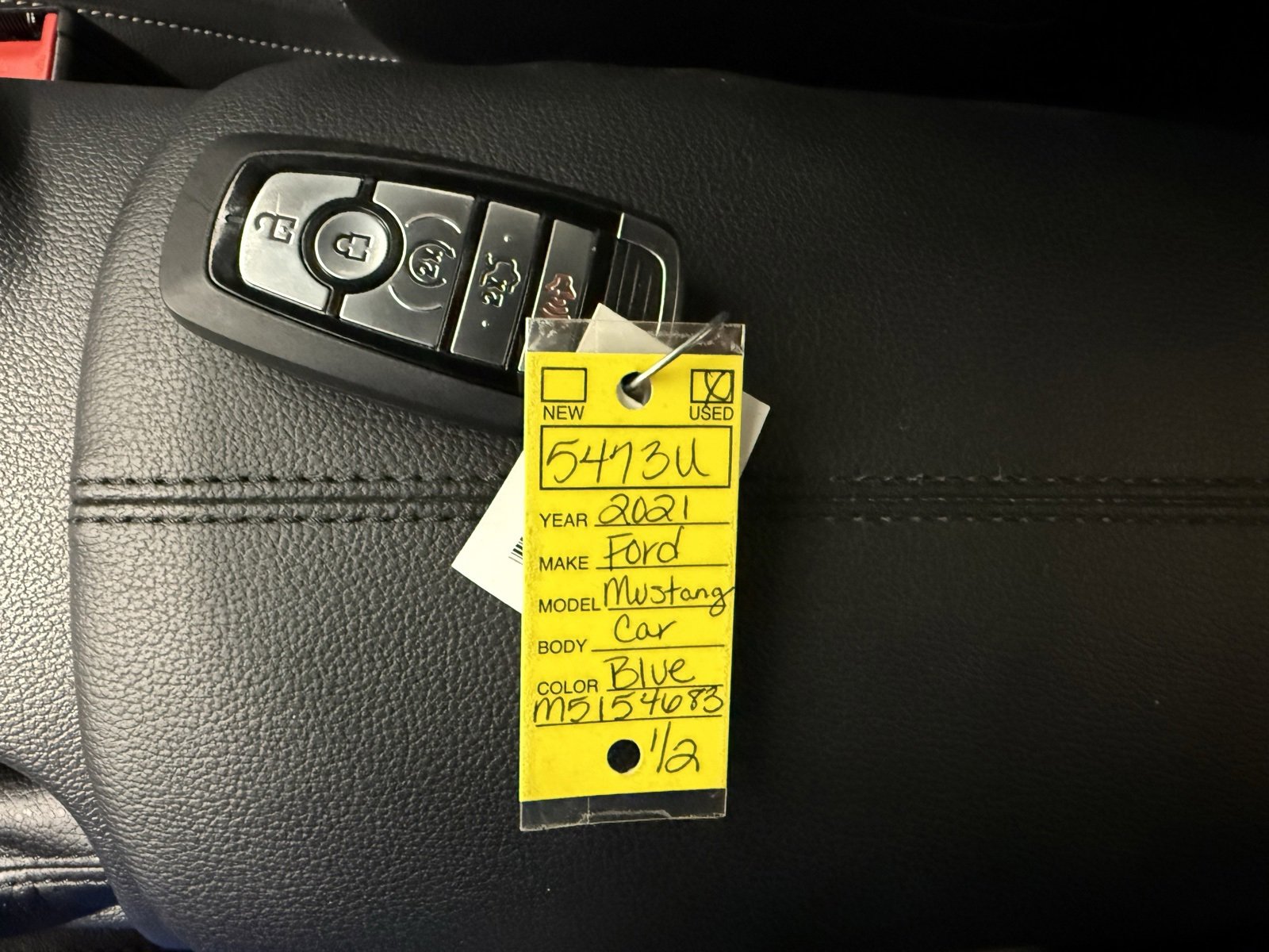 Used 2021 Ford Mustang Premium w/ Pony Package image 32