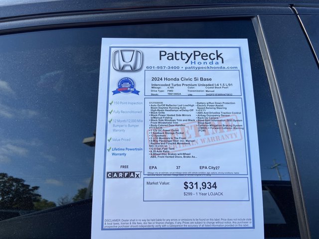 Used 2024 Honda Civic Si image 53