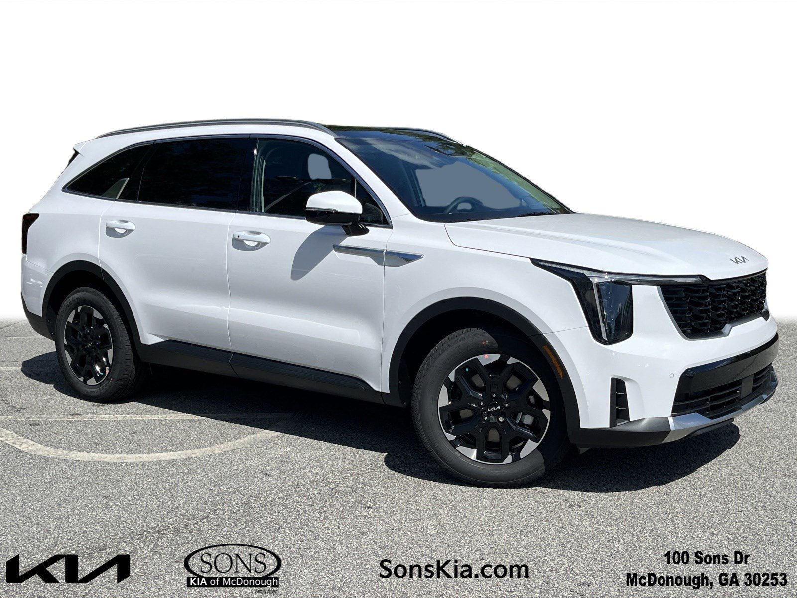 New 2025 Kia Sorento S w/ Panoramic Sunroof Package