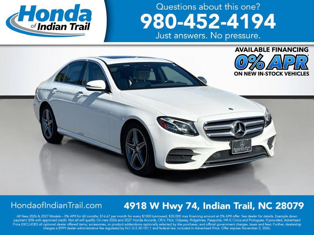 Used 2017 Mercedes-Benz E 300 4MATIC image 1
