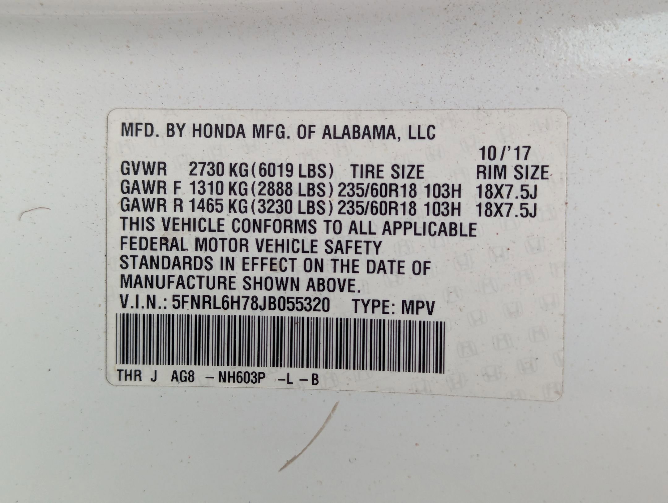 Used 2018 Honda Odyssey EX-L image 30