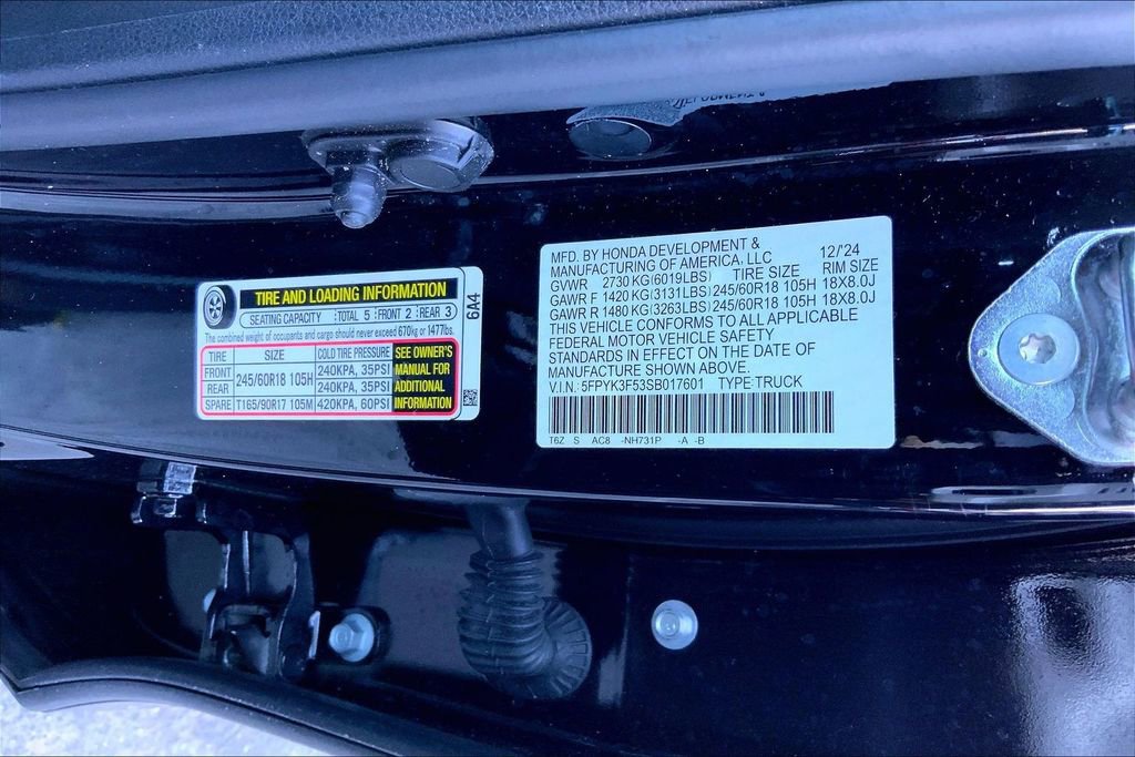 Used 2025 Honda Ridgeline RTL image 14