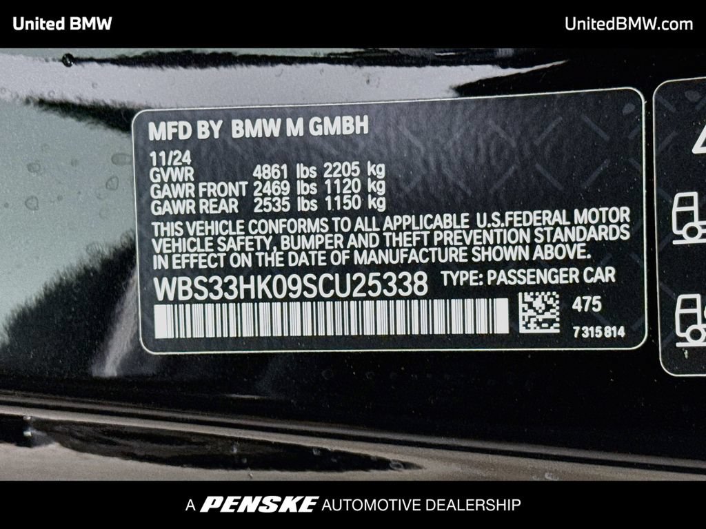 Used 2025 BMW M4 xDrive Competition w/ M Carbon Exterior Package AWD/4WD image 15