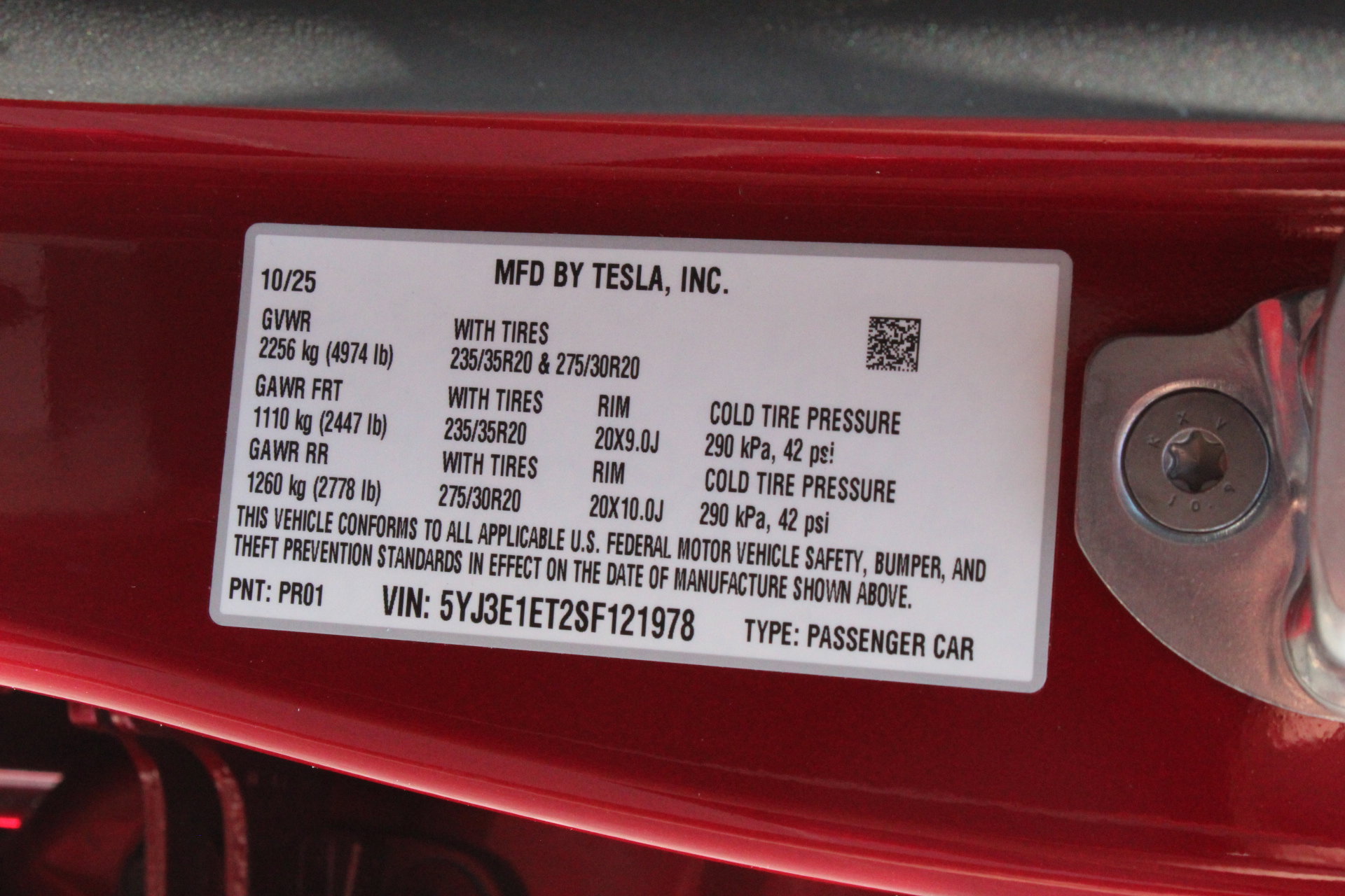 Used 2025 Tesla Model 3 Performance AWD/4WD image 34