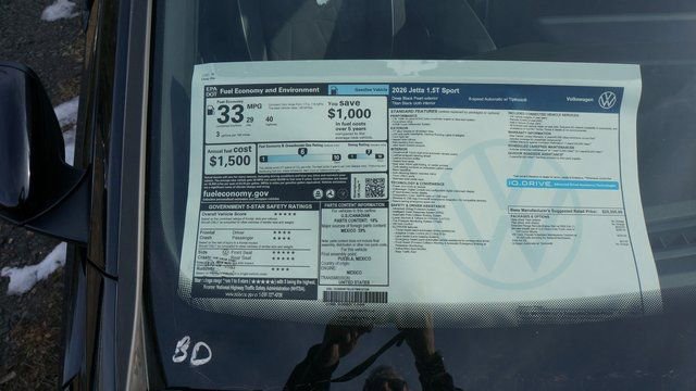 New 2026 Volkswagen Jetta Sport image 3