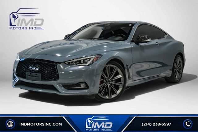Used 2021 INFINITI Q60 Red Sport 400 w/ Carbon Fiber Package AWD/4WD image 1