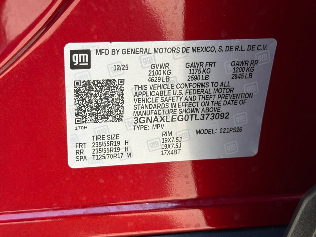 Used 2026 Chevrolet Equinox RS w/ Convenience Package III FWD image 30