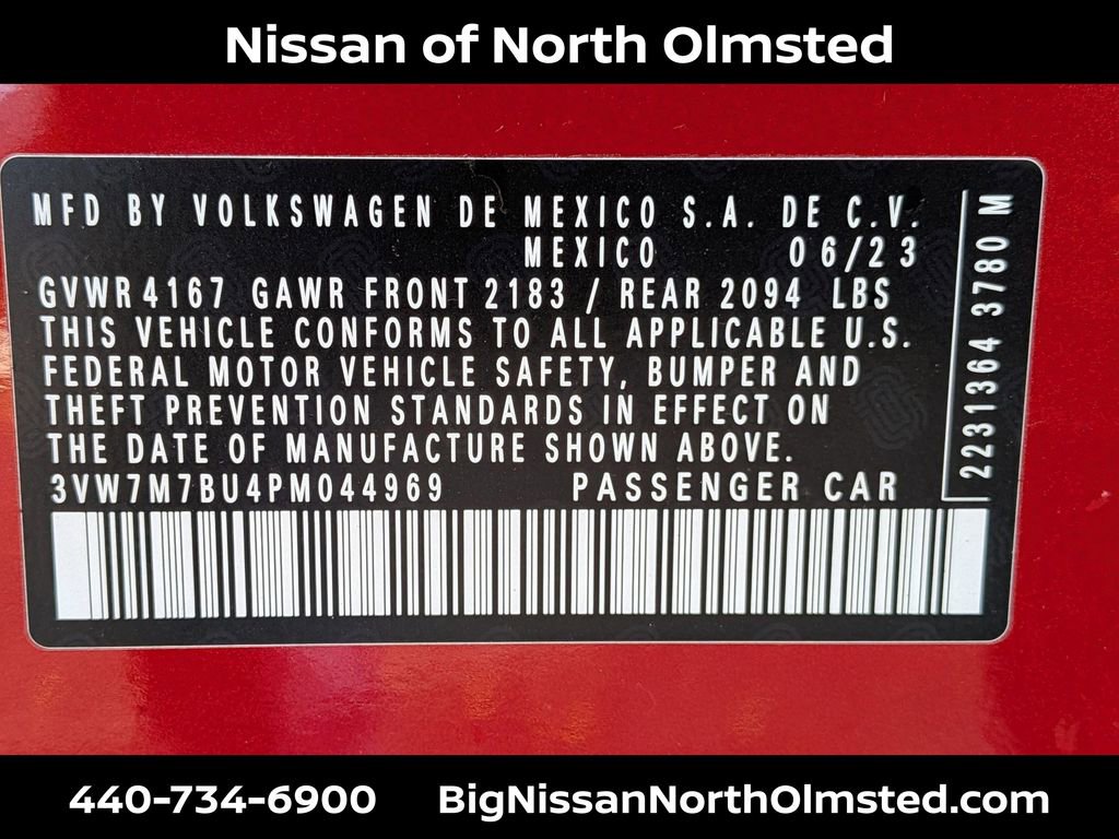 Used 2023 Volkswagen Jetta SE w/ Panoramic Sunroof Package image 27