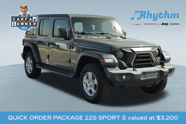 Used 2020 Jeep Wrangler Unlimited Sport S