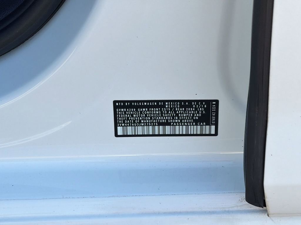 Used 2018 Volkswagen GTI SE w/ SE Leather Package FWD image 27