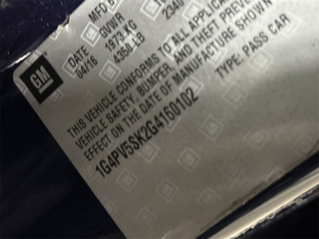 Used 2016 Buick Verano image 26