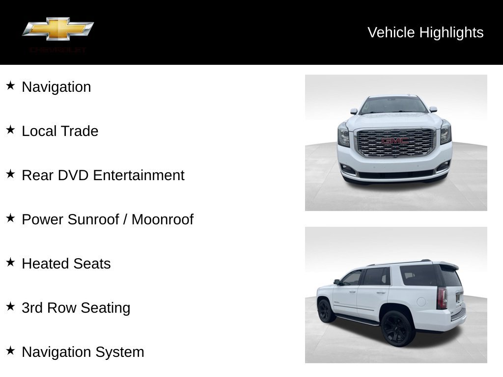 Used 2018 GMC Yukon Denali w/ Open Road Package AWD/4WD image 17