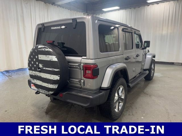 Used 2018 Jeep Wrangler Unlimited Sahara AWD/4WD image 4