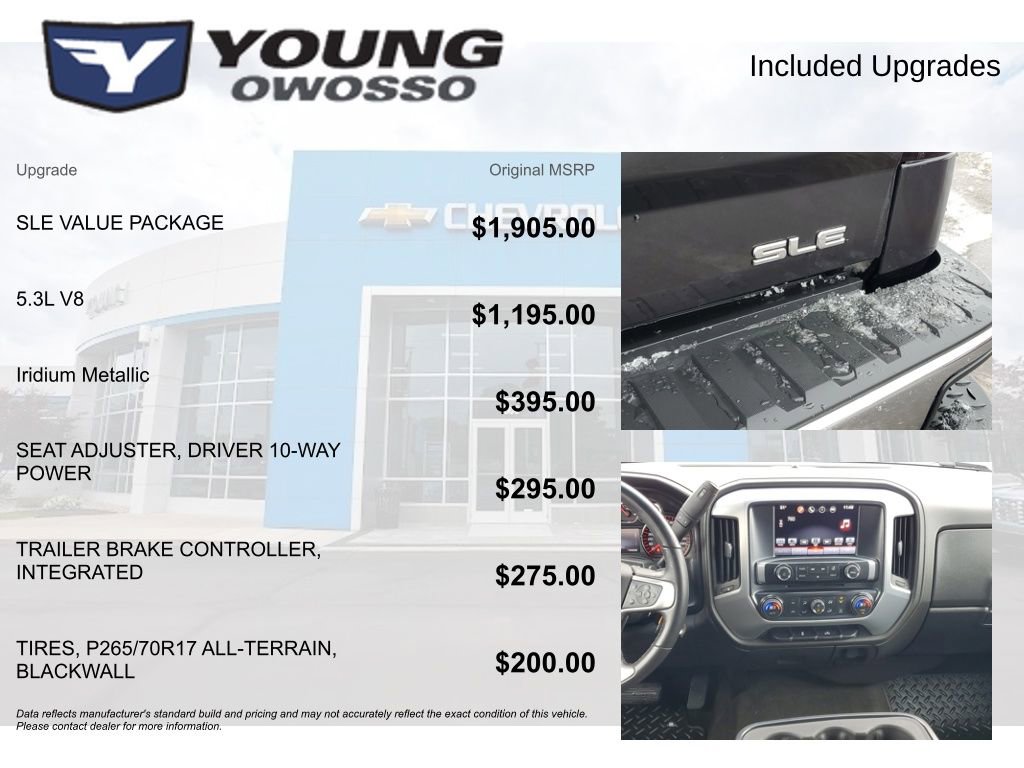 Used 2016 GMC Sierra 1500 SLE w/ SLE Value Package image 4