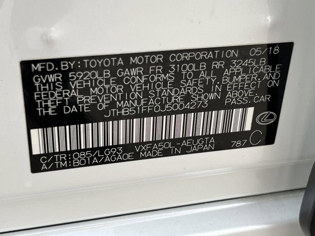 Used 2018 Lexus LS 500 w/ Interior Upgrade Package RWD image 25