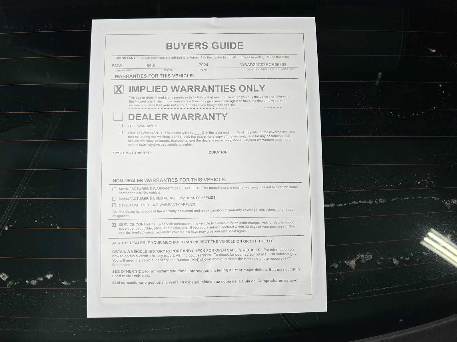 Used 2024 BMW 840i Convertible image 41