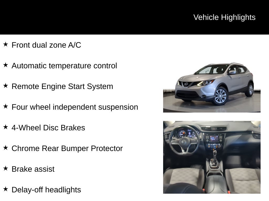 Used 2017 Nissan Rogue Sport SV w/ SV All-Weather Package AWD/4WD image 13