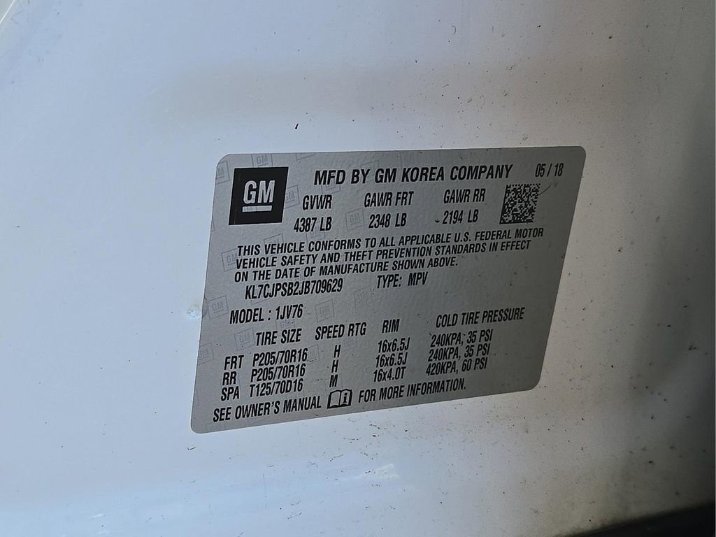 Used 2018 Chevrolet Trax LT w/ LT Convenience Package image 27