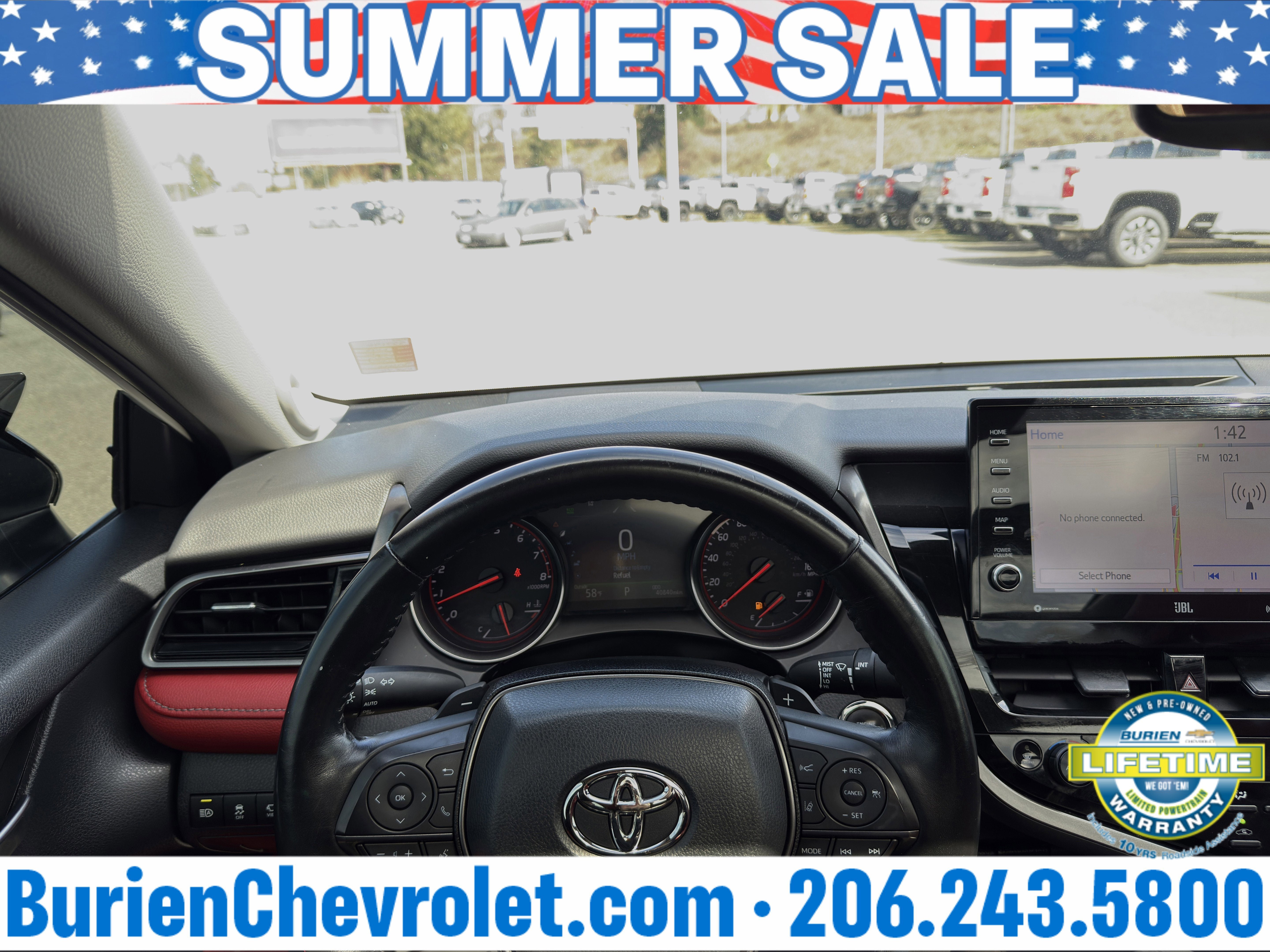 Used 2023 Toyota Camry XSE w/ Navigation Package FWD image 10