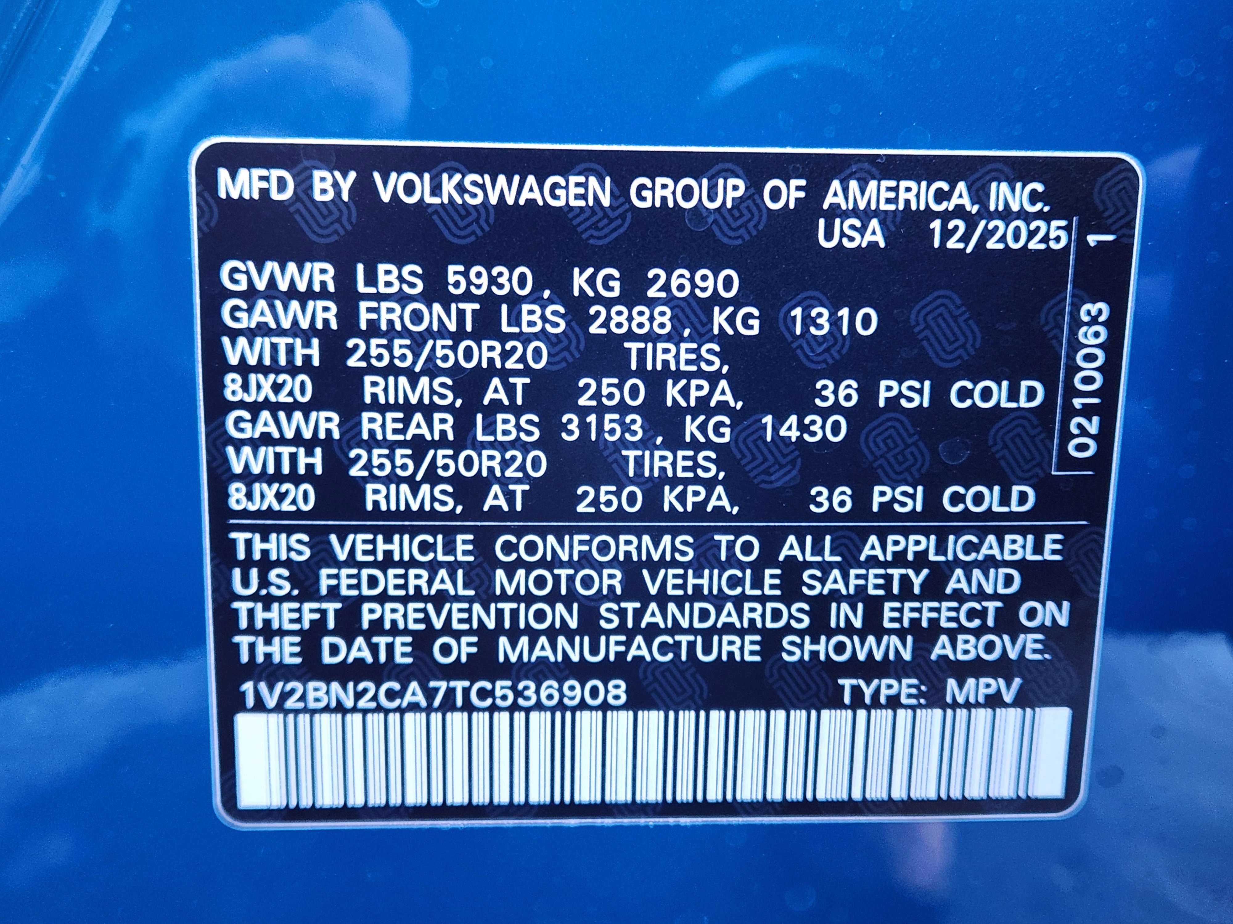 New 2026 Volkswagen Atlas SEL image 26