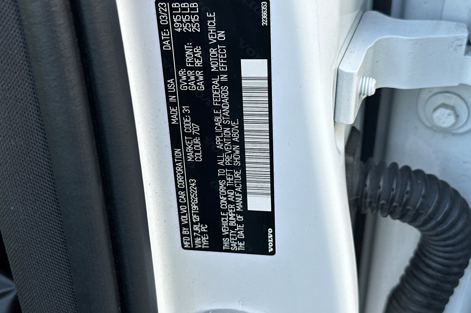 Certified 2023 Volvo S60 B5 Plus w/ Climate Package image 35