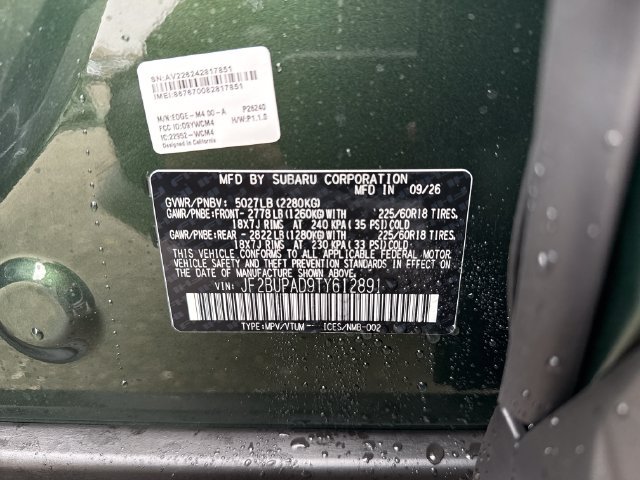 New 2026 Subaru Outback Premium AWD/4WD image 19
