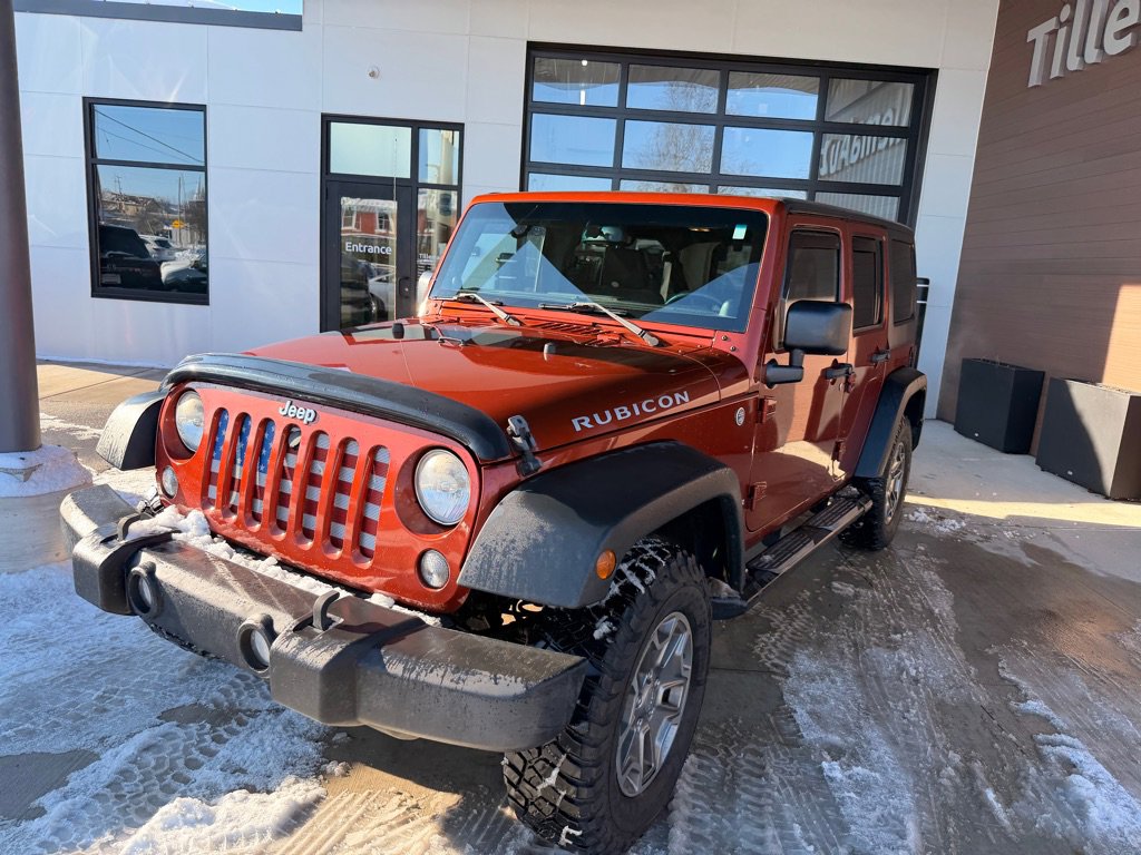 Used 2014 Jeep Wrangler Unlimited Rubicon w/ Dual Top Group AWD/4WD image 3