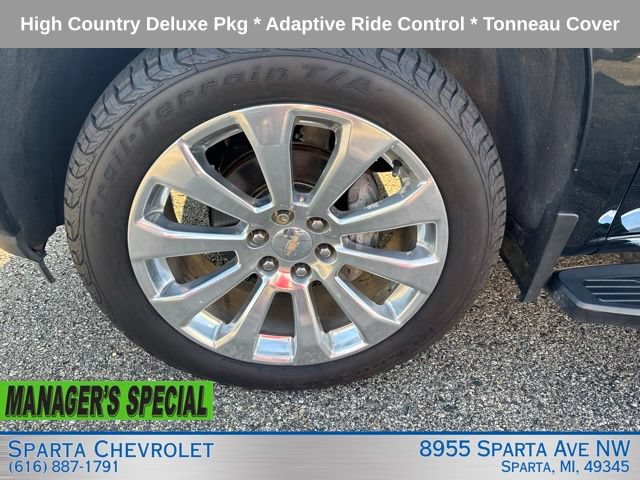 Used 2022 Chevrolet Silverado 1500 High Country w/ LPO, Dark Essentials Package AWD/4WD image 9