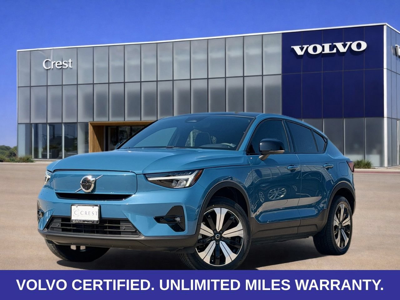 Certified 2023 Volvo C40 P8 Recharge Plus w/ Protection Package Premier AWD/4WD 360° Tour