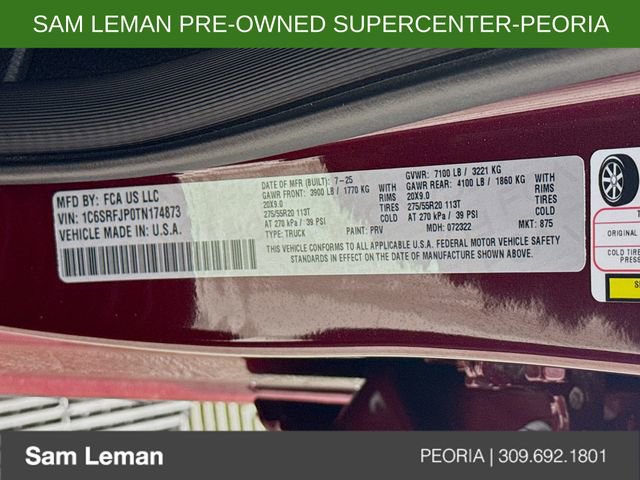 Used 2026 RAM 1500 Laramie w/ Sport Appearance Package AWD/4WD image 31