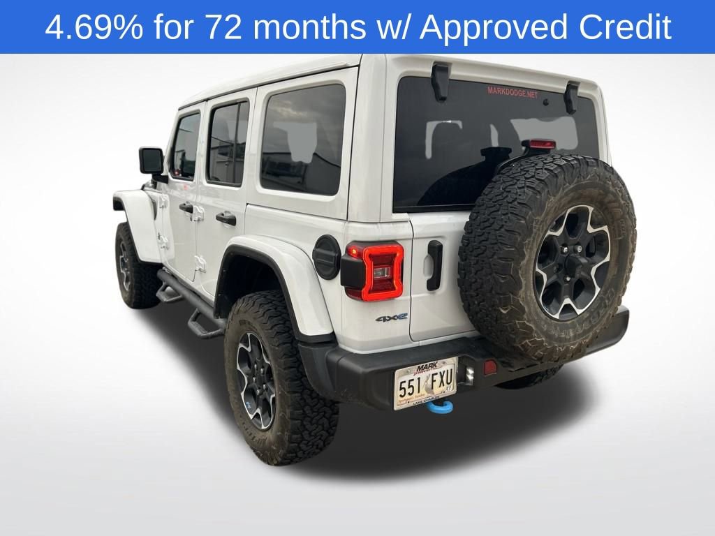 Used 2023 Jeep Wrangler Unlimited Rubicon 4xe w/ Cold Weather Group image 4