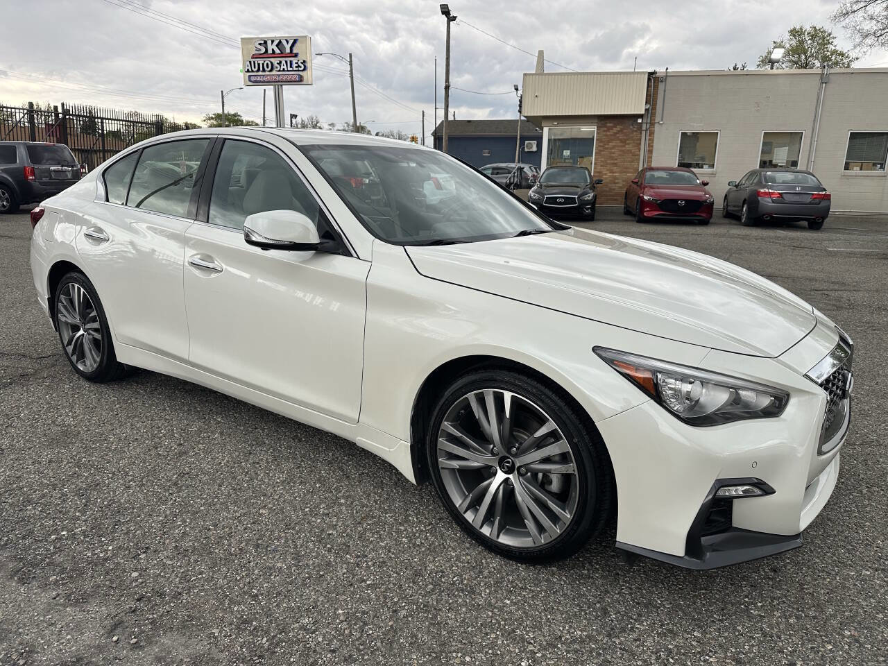 Used 2021 INFINITI Q50 Sensory w/ Cargo Package