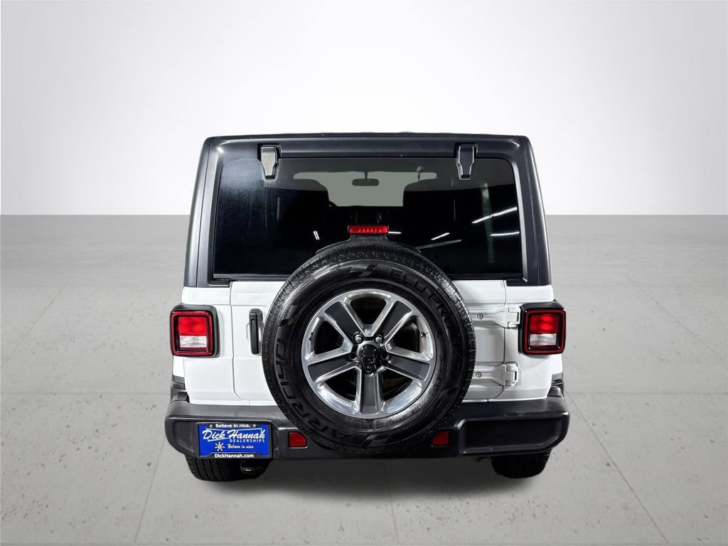 Used 2021 Jeep Wrangler Unlimited Sahara AWD/4WD image 7