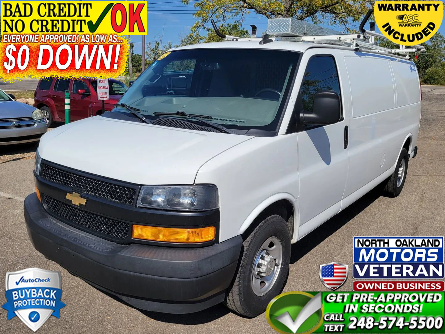 Used 2019 Chevrolet Express 3500 Extended w/ Driver Convenience Package