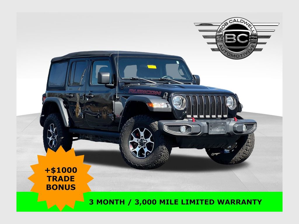 Used 2021 Jeep Wrangler Unlimited Rubicon AWD/4WD image 1