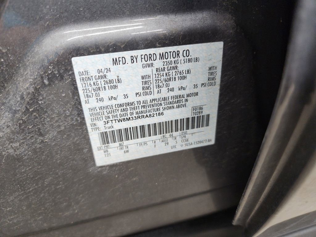 Used 2024 Ford Maverick Lariat w/ Black Appearance Package image 48