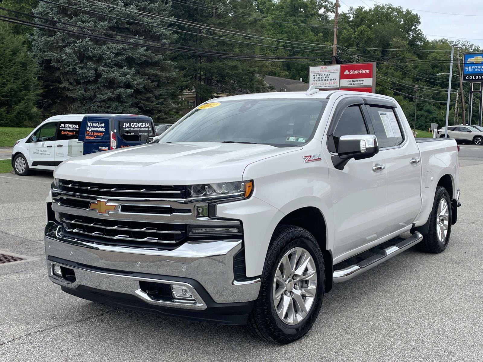 Certified 2022 Chevrolet Silverado 1500 LTZ w/ LTZ Premium Package AWD/4WD image 7