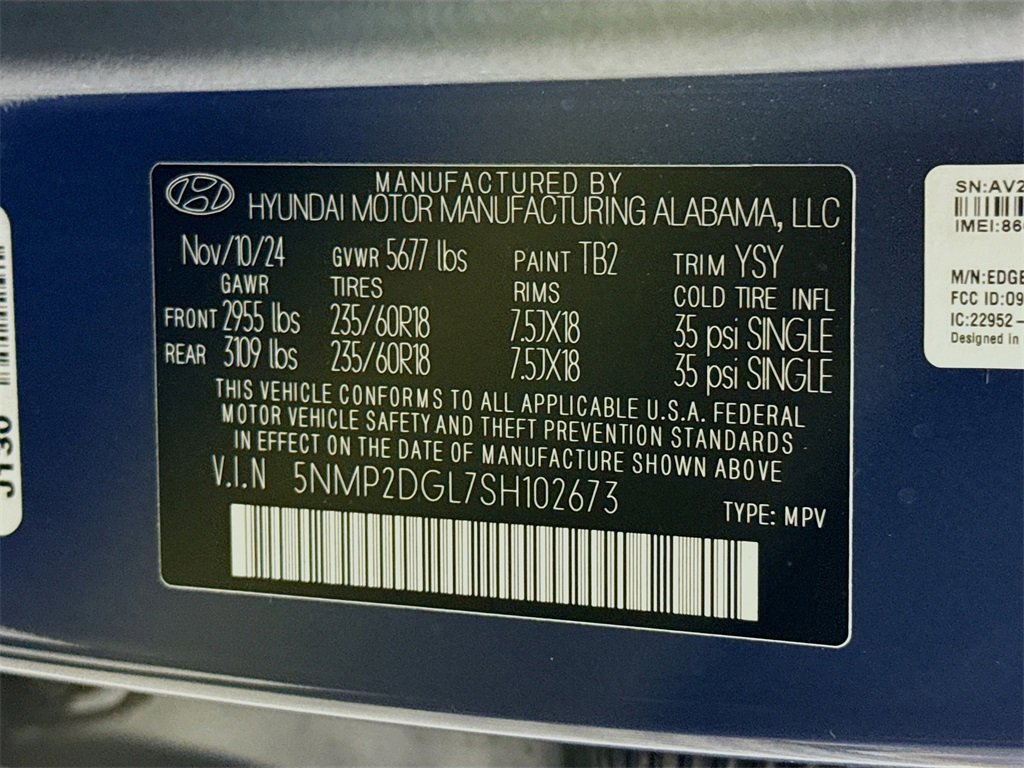 Used 2025 Hyundai Santa Fe SEL w/ Tow & Go Package image 35