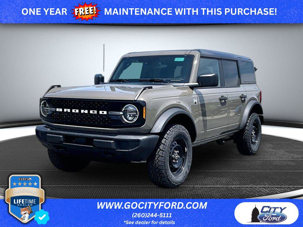 New 2026 Ford Bronco Big Bend w/ Black Appearance Package AWD/4WD image 1