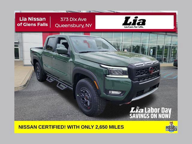 Certified 2025 Nissan Frontier PRO-4X w/ Pro Premium Package