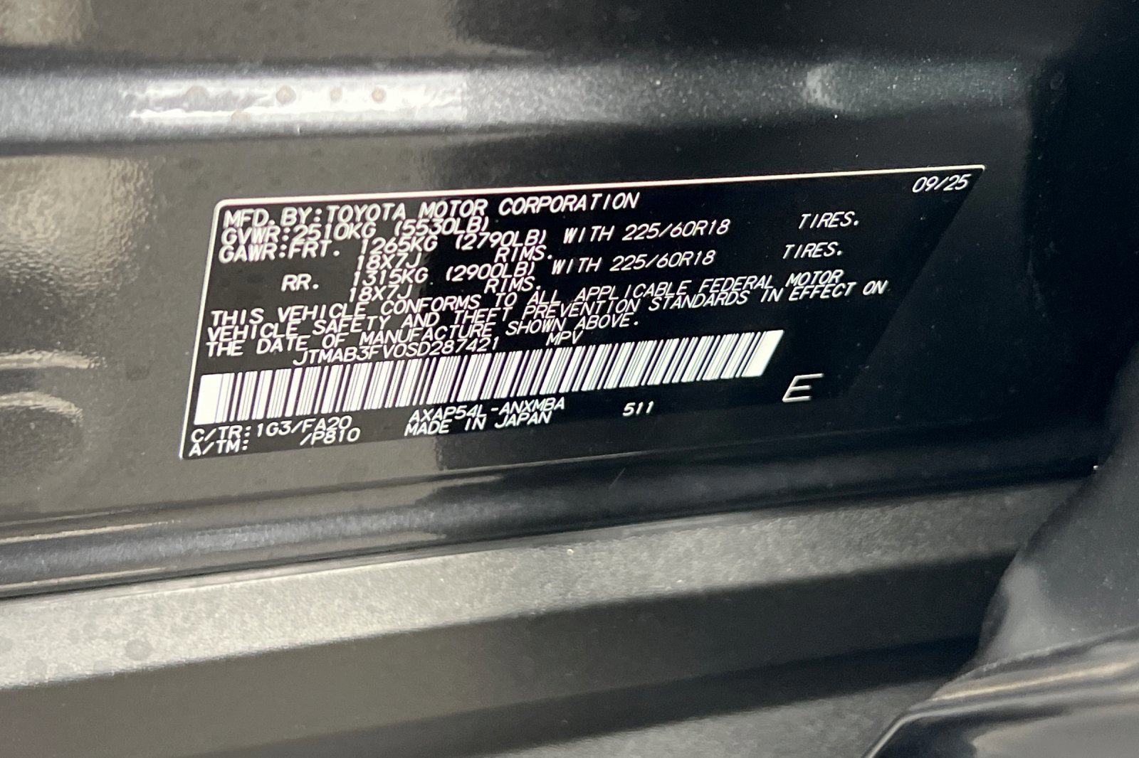 Certified 2025 Toyota RAV4 SE image 29