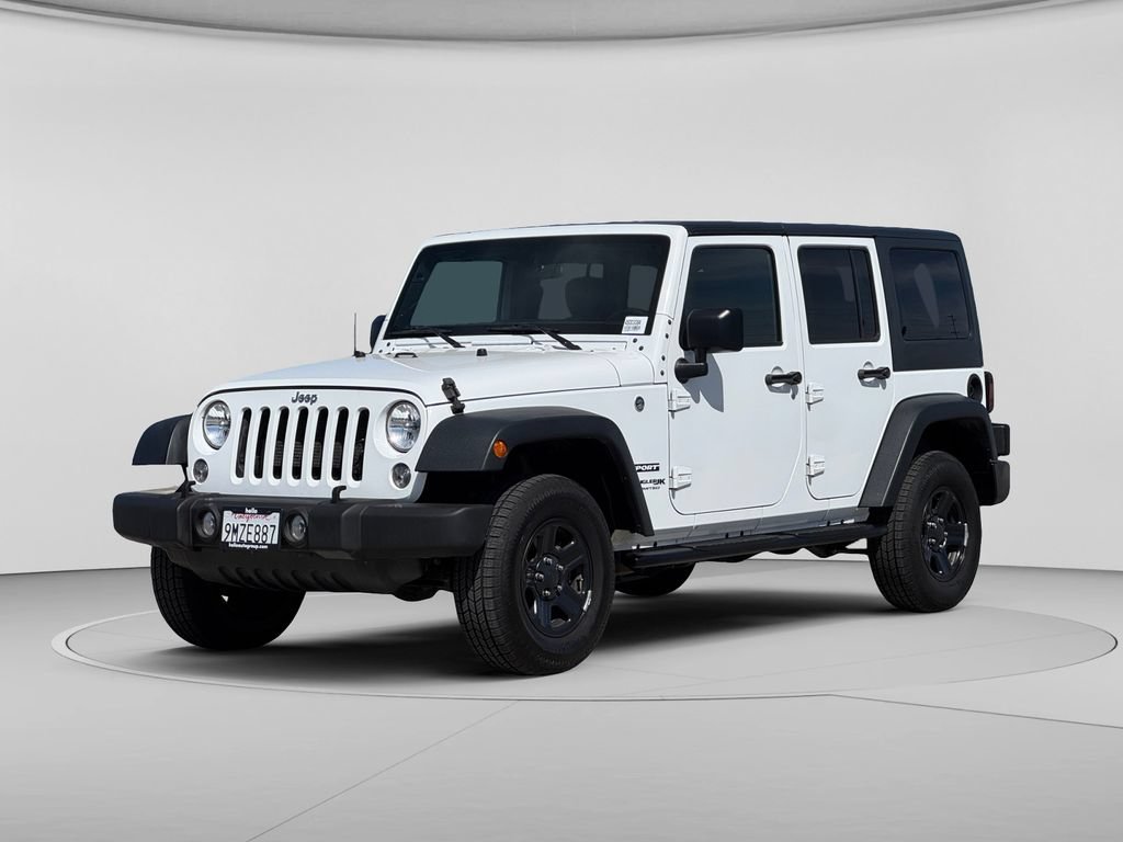 Used 2018 Jeep Wrangler Unlimited Sport w/ Connectivity Group AWD/4WD image 7